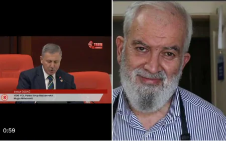 Selçuk Özdağ’dan Ahmet Turan Alkan'a  TBMM'de Taziye Mesajı