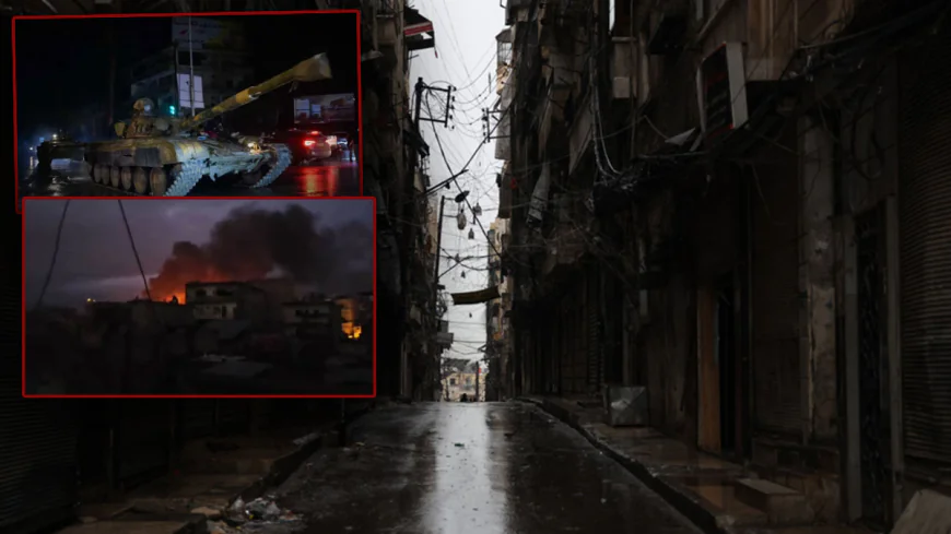 Şam yönetimi Halep'te SDG mühimmat deposunu imha etti