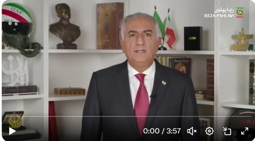 Reza Pahlavi: Özgür bir İran dünyaya barış ve ortaklık sunacak