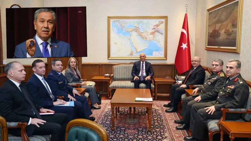 Bülent Arınç'tan Tom Barrack fotoğrafına tepki: Protokol hatası