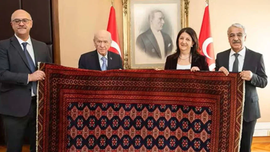 Bahçeli’den Öcalan’a teşekkür: Barış ve Demokrasi Kilimi