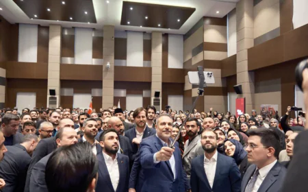 Hakan Fidan Bilal Erdoğan'ın Vakfı'nda Şov Yaptı
