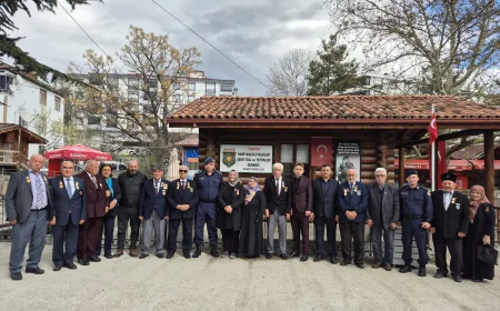 Tokat İl Jandarma Komutanı Çetin'den Niksar'da gazilere ziyaret
