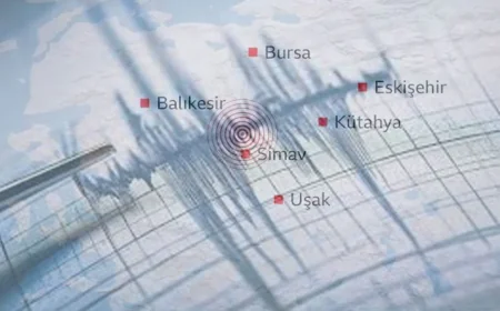 Kütahya Simav'da 4.9 büyüklüğünde deprem: Kandilli raporu yayınlandı