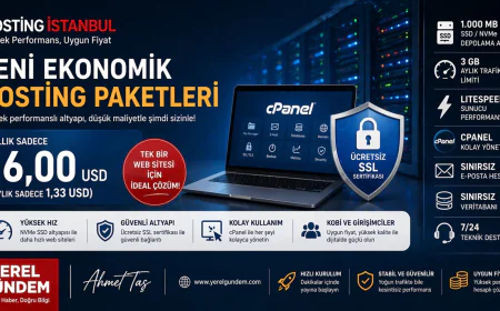 Hostingİstanbul yeni ekonomik hosting paketlerini duyurdu