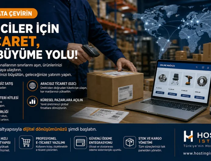 Türkiye'de üreticiler için yeni çıkış yolu e-ticaret