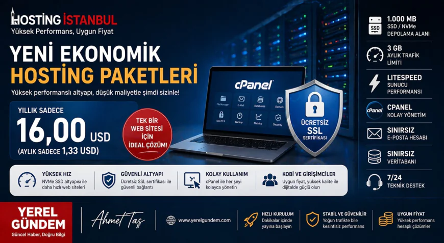 Hostingİstanbul yeni ekonomik hosting paketlerini duyurdu